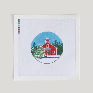 Festive Barn by Alice & Blue Needlepoint Designs (thumbnail)
