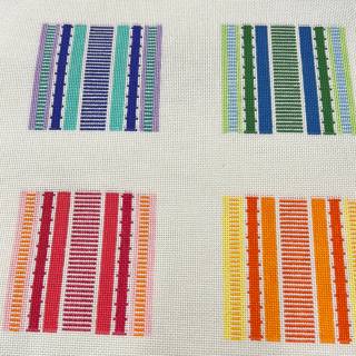 Rainbow Coasters by Blueberry Point Canvas (thumbnail)