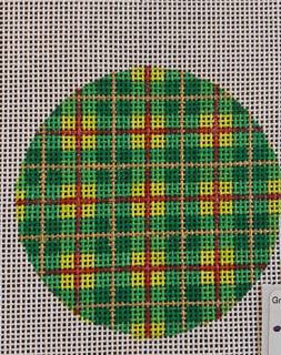 Green and Lime Gingham by Kate Dickerson Needlepoint Collections (thumbnail)