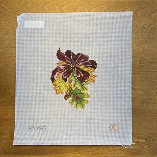 Fall Foliage Ornament by The Gingham Stitchery (thumbnail)