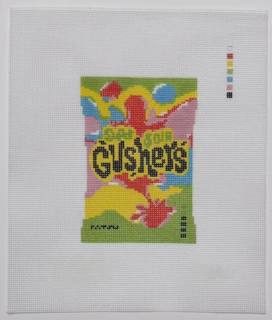 Sour Gushers Canvas by Perrin Gentry Designs (thumbnail)