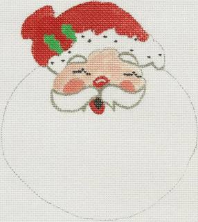 282 Santa Face Ornament by Colonial Needle Company (thumbnail)