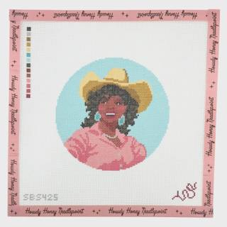 Cowgirl Round - Exclusive by Spellbound Stitchery (thumbnail)