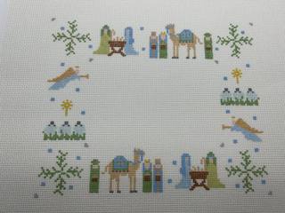 nativity frame by Walkers Needlepoint (thumbnail)