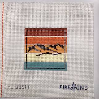Multi Color Recreation - Mountain by Fire and Iris Designs (thumbnail)