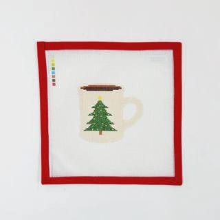 Christmas Mug by Dogwood Needlepoint (thumbnail)