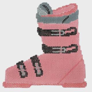 Ski Boot Pink by Kathy Schenkel (thumbnail)
