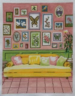 Peach Picture Wall by A Stitch in Time (thumbnail)