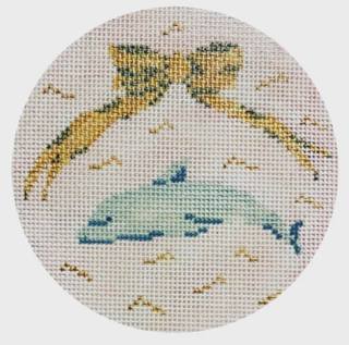Plum Stitchery 28K Dolphin by Plum Designs (thumbnail)