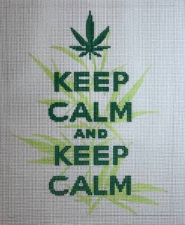 Keep Calm and Keep Calm ddss421 by Kate Dickerson Needlepoint Collections (thumbnail)