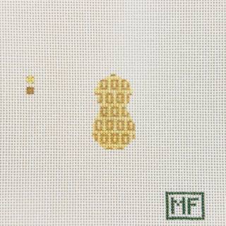 MF Needlepoint Mini Peanut Needlepoint Canvas by M F Needlepoint (thumbnail)