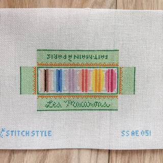 3D Macaron Box by Stitch Style Needlepoint (thumbnail)