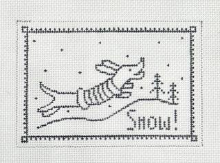 Dachsund in Snow by Heidi Stanley Designs (thumbnail)