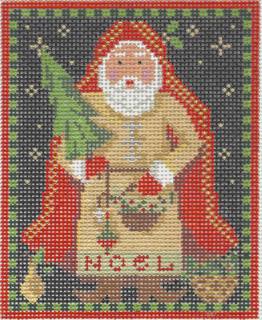 Nordic Noel Santa by Kelly Clark (thumbnail)
