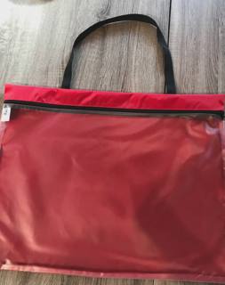 Ashland Tote- Large Red by Fleur de Paris (thumbnail)