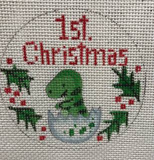 1st Christmas Dinosaur Egg by Alice Peterson (thumbnail)