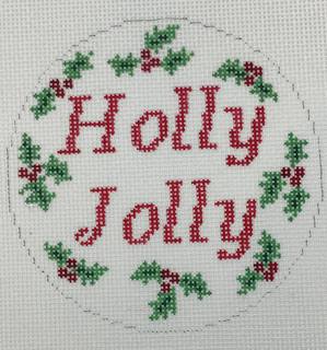Holly Jolly with Holly Round by Poppy's Designs (thumbnail)