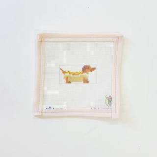 Weenie Dog Bag Charm by Tilli Tomas (thumbnail)