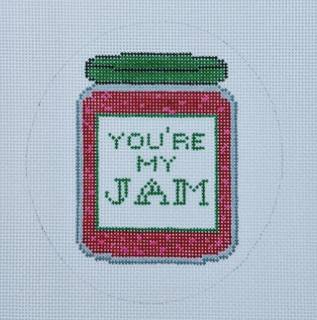 You're My Jam by Susan Battle Needlepoint (thumbnail)