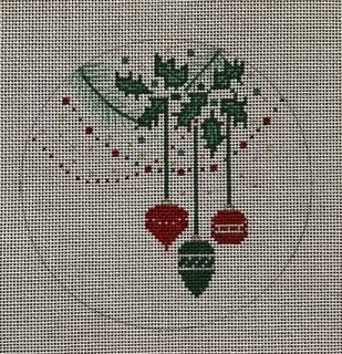 Ornaments on bough by Alice Peterson (thumbnail)