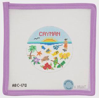 Cayman Islands Ornament by Atlantic Blue Canvas (thumbnail)