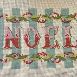 Noel Pillow by Officially Needlepoint (thumbnail)