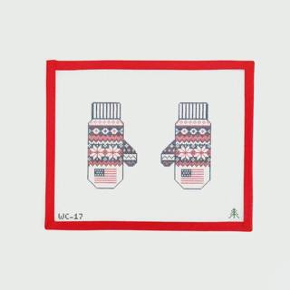 USA Olympic Mittens by Evergreen Needlepoint (thumbnail)