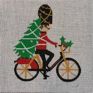 Guardsman on Bike by Kate Dickerson Needlepoint Collections (thumbnail)