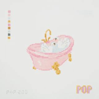 Swan Bath by POP! Needle Arts (thumbnail)