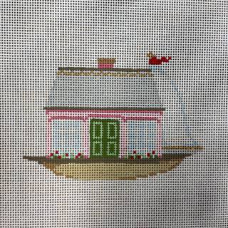 House Boat - Cape Cod by The Plum Stitchery (thumbnail)