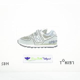 Kids' Gray Sneaker by Susan Battle Needlepoint (thumbnail)