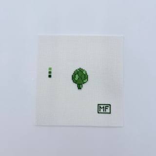 Artichoke Mini Canvas by M F Needlepoint (thumbnail)