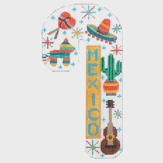 Travel Candy Cane - Mexico by Danji Designs (thumbnail)