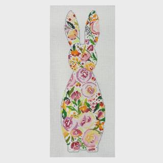 Bunny - Multi Floral by Blueberry Point Canvas (thumbnail)