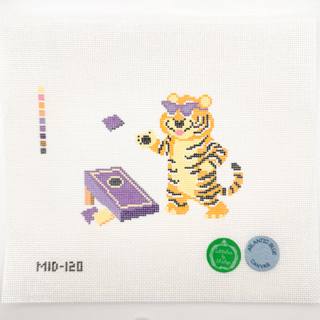 Louisiana Tailgating Tiger by Atlantic Blue Canvas (thumbnail)