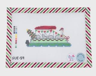 Christmas Pontoon SUE-59 by Atlantic Blue Canvas (thumbnail)