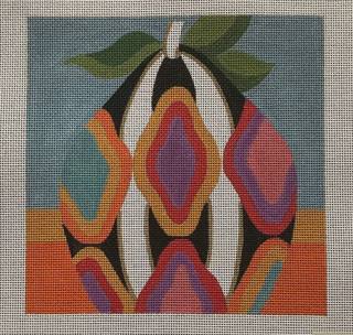 Patterned Pear by Alice Peterson (thumbnail)