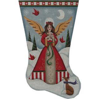 Angel with Bunny by Rebecca Wood Designs (thumbnail)