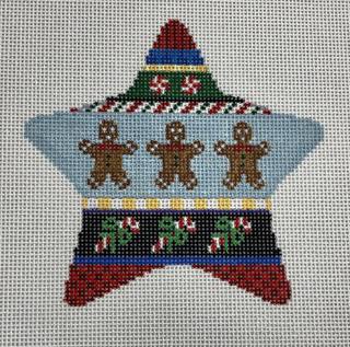star, stripe santa by Susan Roberts Needlepoint (thumbnail)