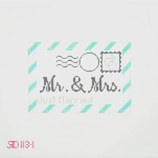 Mr. & Mrs. Just Married Letter by Rachel Donley (thumbnail)