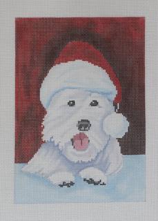 westie christmas by CBK Needlepoint (thumbnail)