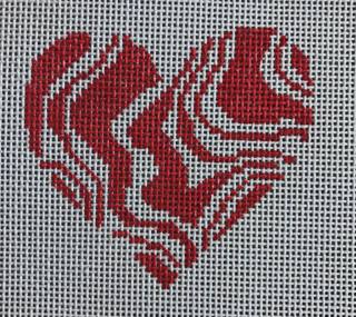 Wavy Heart by Threaded and Tipsy Designs (thumbnail)