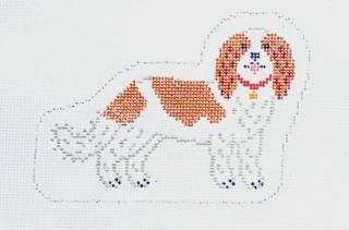 King Charles Cavalier Ornament by Stitch Rock Designs (thumbnail)