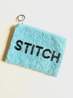 Light Blue STITCH Beaded Bag by Isabel Harte (thumbnail)