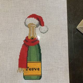 Veuve Bottle Santa Hat & Scarf by C'ate La Vie (thumbnail)