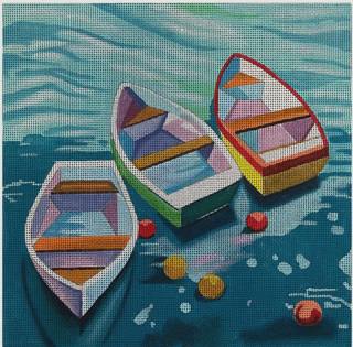 MC495B Boats by Colors of Praise Art Studio (thumbnail)