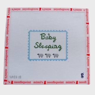 Baby Sleeping Blue 18M by Goodpoint Needlepoint (thumbnail)