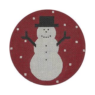 Simple Snowman, Red by Pepperberry Designs (thumbnail)