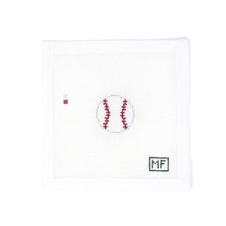 Baseball Mini by M F Needlepoint (thumbnail)