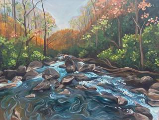 Highlands Stream by Madeleine Elizabeth (thumbnail)
